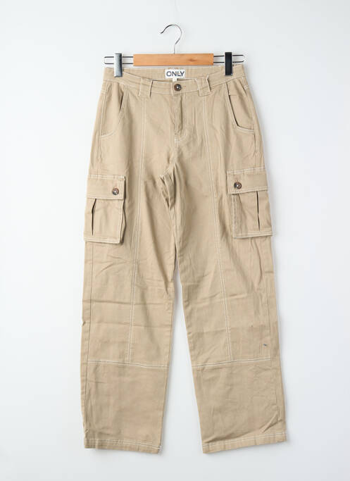 Pantalon cargo beige ONLY femme