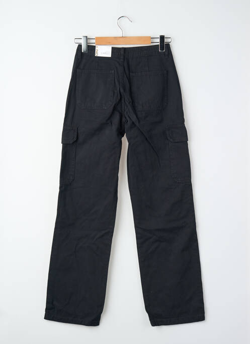 Pantalon cargo taille haute noir ONLY femme