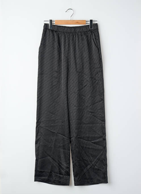 Pantalon large taille haute taille haute noir VERO MODA femme
