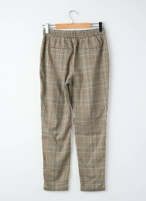 Pantalon droit taille normale taille normale marron VERO MODA femme
