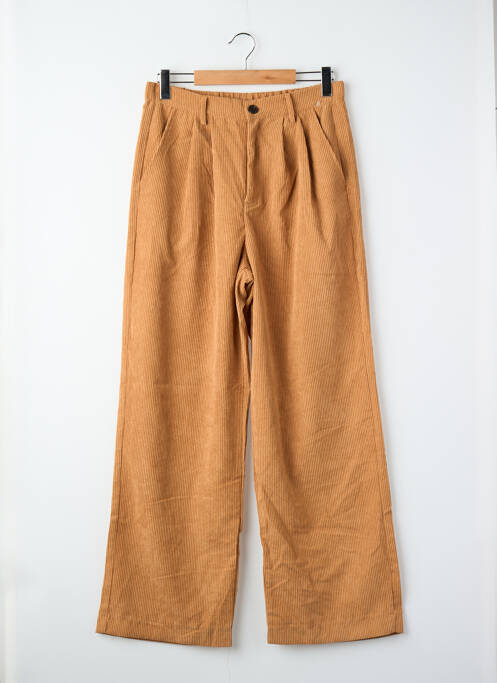 Pantalon large marron LE FABULEUX MARCEL DE BRUXELLES femme