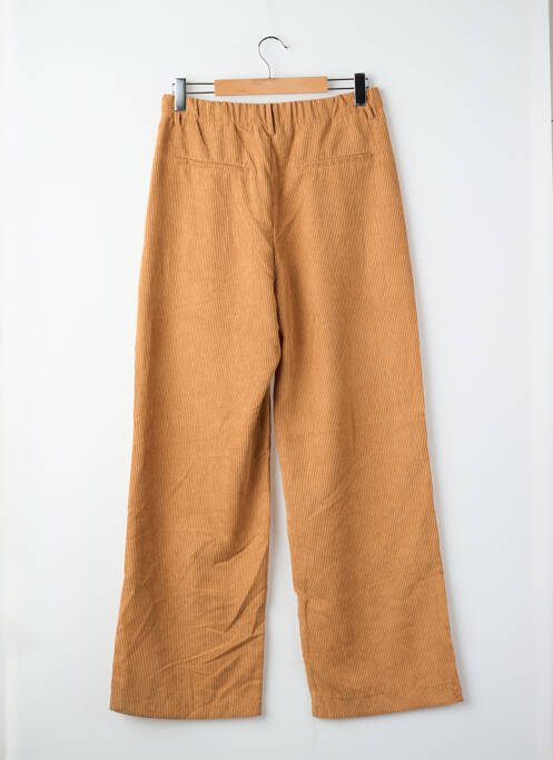 Pantalon large marron LE FABULEUX MARCEL DE BRUXELLES femme