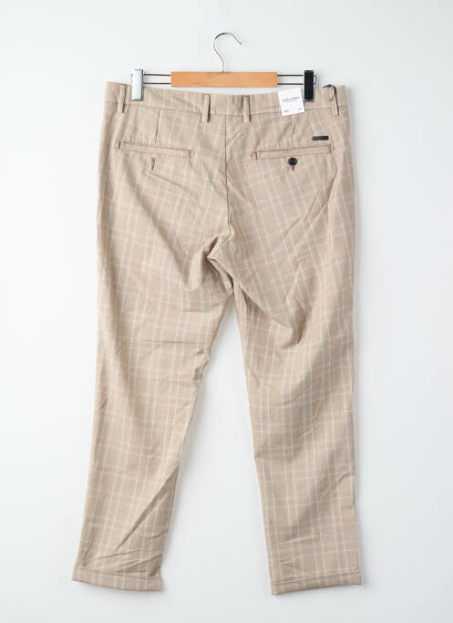 Pantalon droit beige JACK & JONES homme