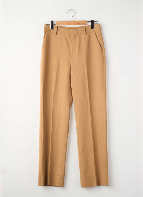 Pantalon droit marron MANGO femme