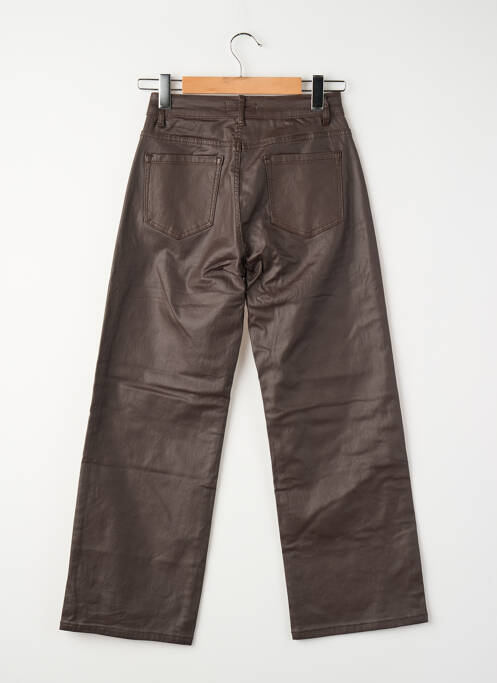 Pantalon droit marron SORBET femme