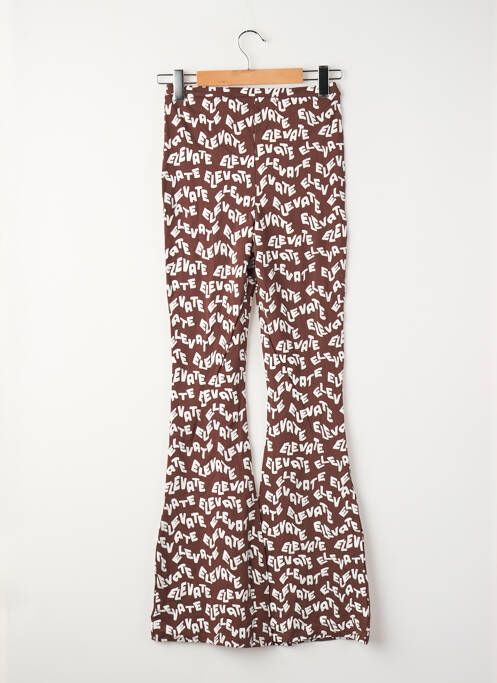 Pantalon flare marron DAISY STREET femme