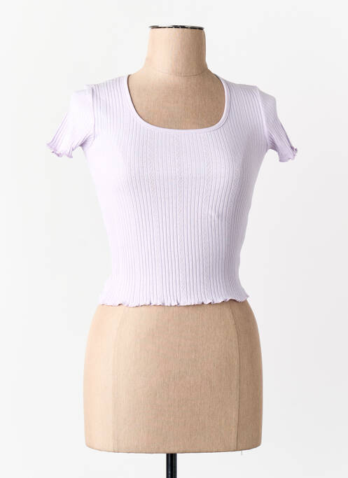 T-shirt violet CEMI femme
