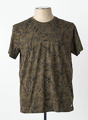 T-shirt vert PETROL INDUSTRIES homme