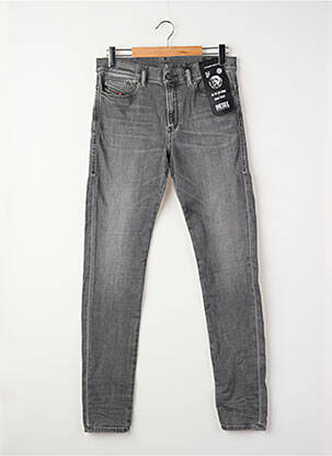 Jeans skinny gris DIESEL homme