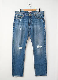 Jeans coupe droite bleu TOMMY HILFIGER homme