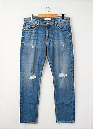 Jeans coupe droite bleu TOMMY HILFIGER homme