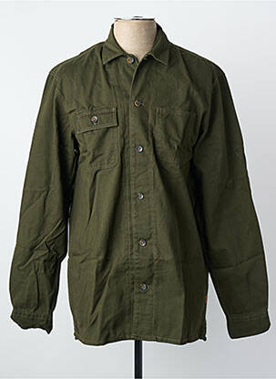 Chemise manches longues vert JACK & JONES homme