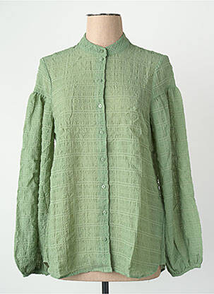 Chemisier manches longues manches longues vert VERO MODA femme