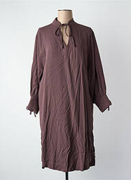 Robe longue violet YUGEN femme