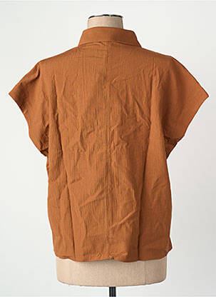 Blouse marron YUGEN femme