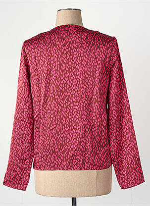 Blouse col v rouge VILA femme