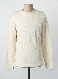 Pull blanc JACK & JONES homme