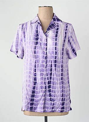 Chemisier violet CEMI femme