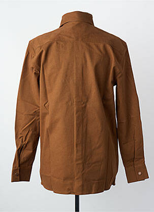 Chemise manches longues marron CATERPILLAR homme