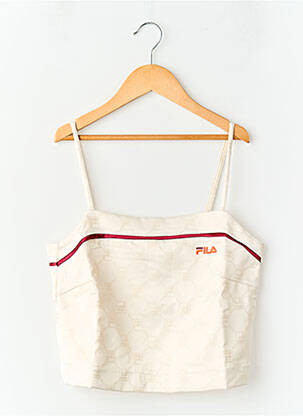 Top beige FILA femme