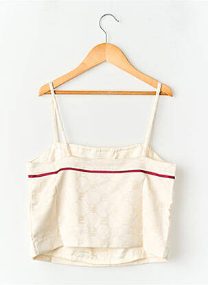 Top beige FILA femme