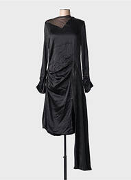 Robe longue noir YOUNG DESIGNERS femme