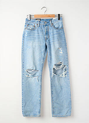 Jeans coupe droite bleu LEVI'S femme