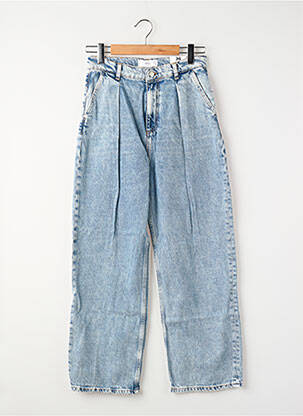 Jeans coupe droite bleu MANGO femme