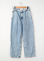 Jeans coupe droite bleu MANGO femme