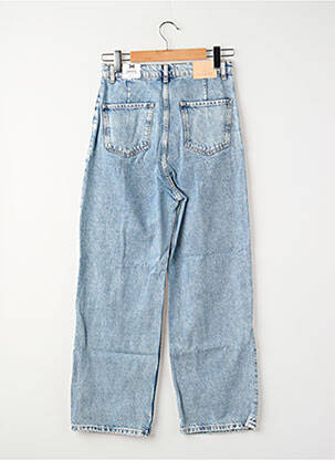 Jeans coupe droite bleu MANGO femme
