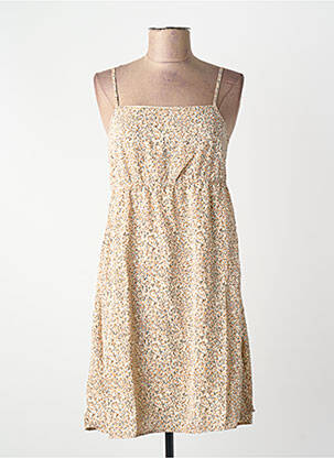 Robe courte beige CEMI femme