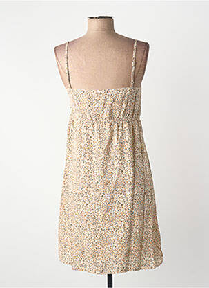 Robe courte beige CEMI femme