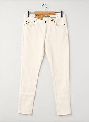 Jeans coupe slim blanc LE FABULEUX MARCEL DE BRUXELLES femme