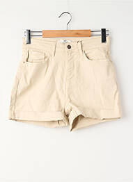 Short beige JACQUELINE DE YONG femme