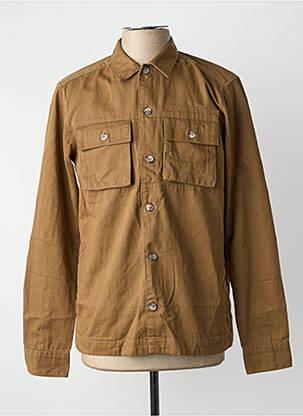 Chemise manches longues beige ONLY&SONS homme