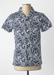Chemise manches courtes bleu CEMI homme