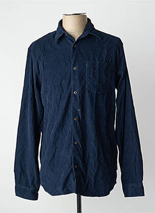Chemise manches longues bleu JACK & JONES homme