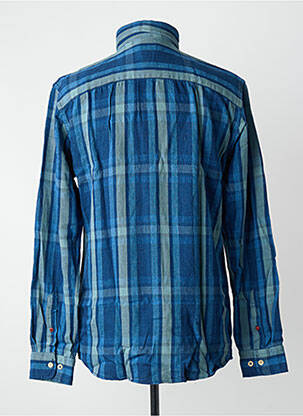 Chemise manches longues bleu JACK & JONES homme
