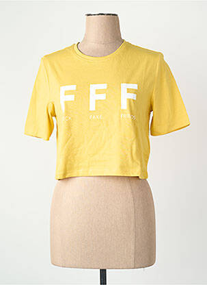 T-shirt jaune ONLY femme