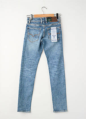 Jeans coupe droite bleu GUESS homme