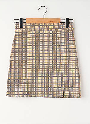 Jupe courte orange CEMI femme