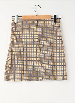 Jupe courte orange CEMI femme