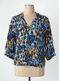 Blouse manches 3/4 manches 3/4 bleu VERO MODA femme