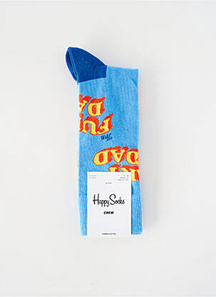 Chaussettes bleu HAPPY SOCKS homme