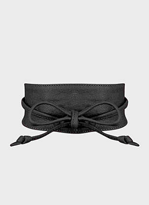 Ceinture noir ASTRID BLACK LABEL femme