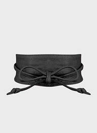 Ceinture noir ASTRID BLACK LABEL femme