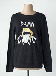 Pull noir NIKKIE femme
