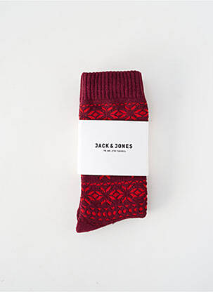 Chaussettes rouge JACK & JONES homme
