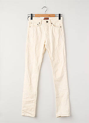 Jeans coupe slim blanc JACK & JONES homme