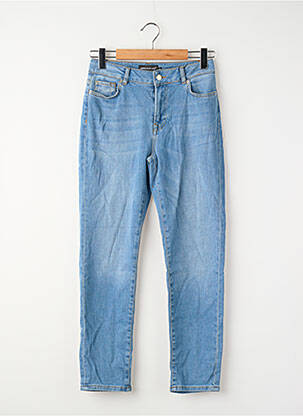 Jeans coupe droite bleu ASTRID BLACK LABEL femme